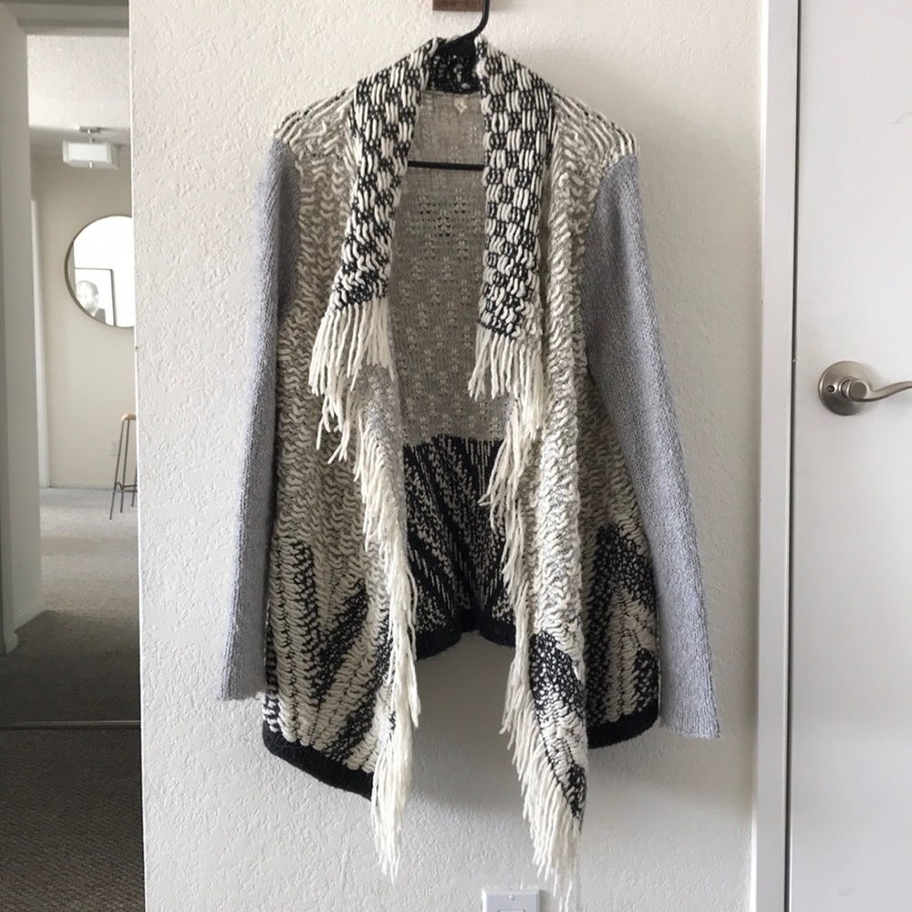 Open Cardigan Sweater